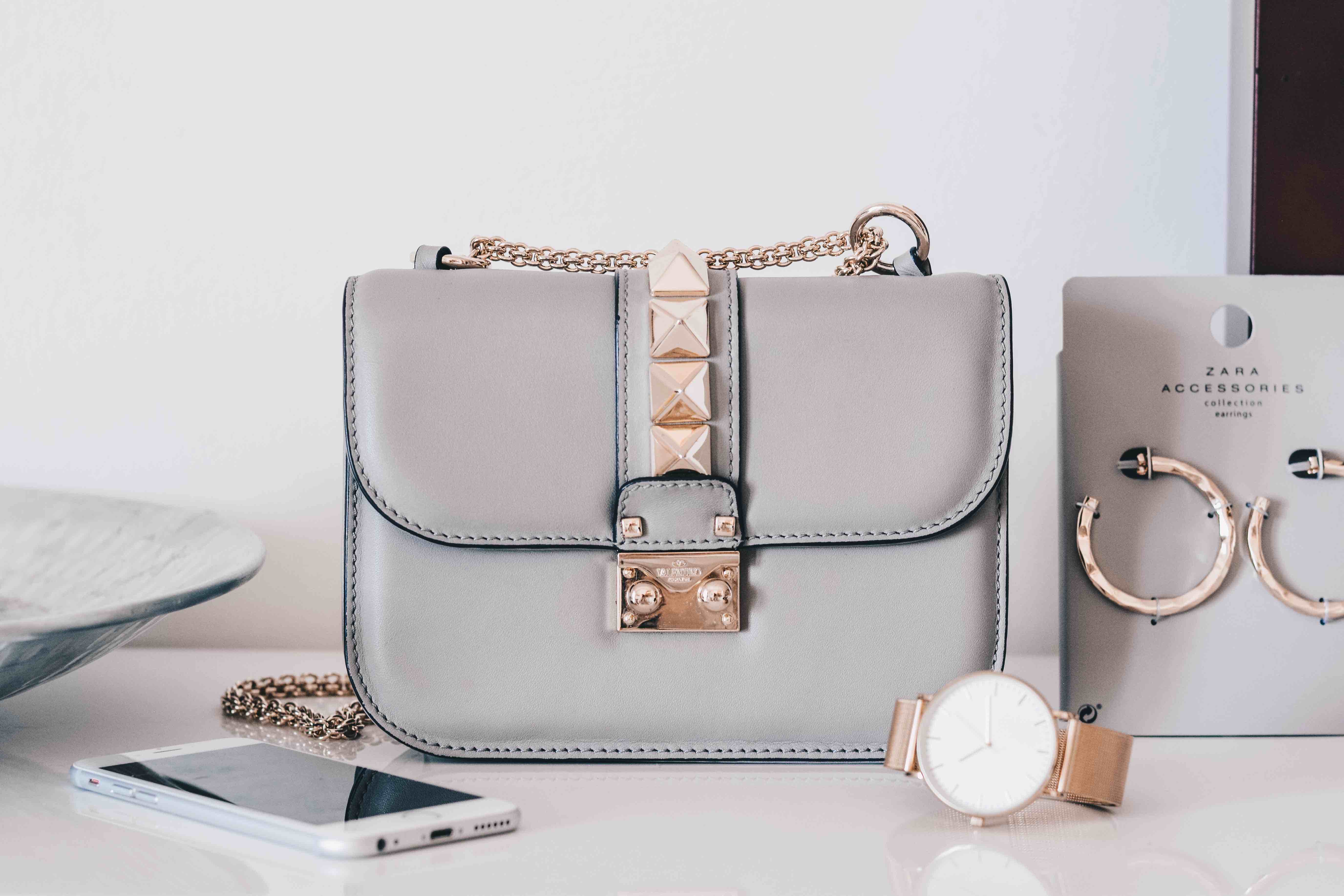 handbags, watch